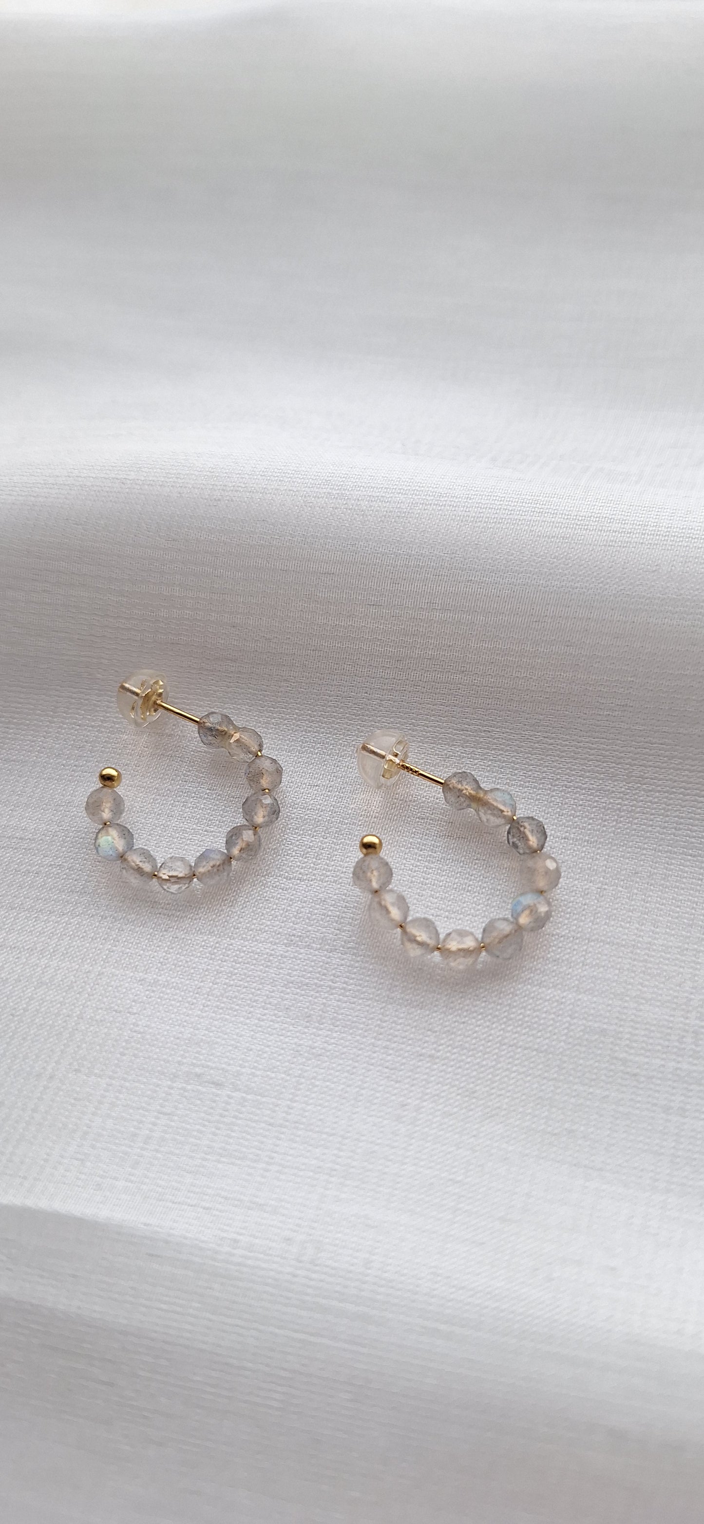 Labradorite Stud Earrings