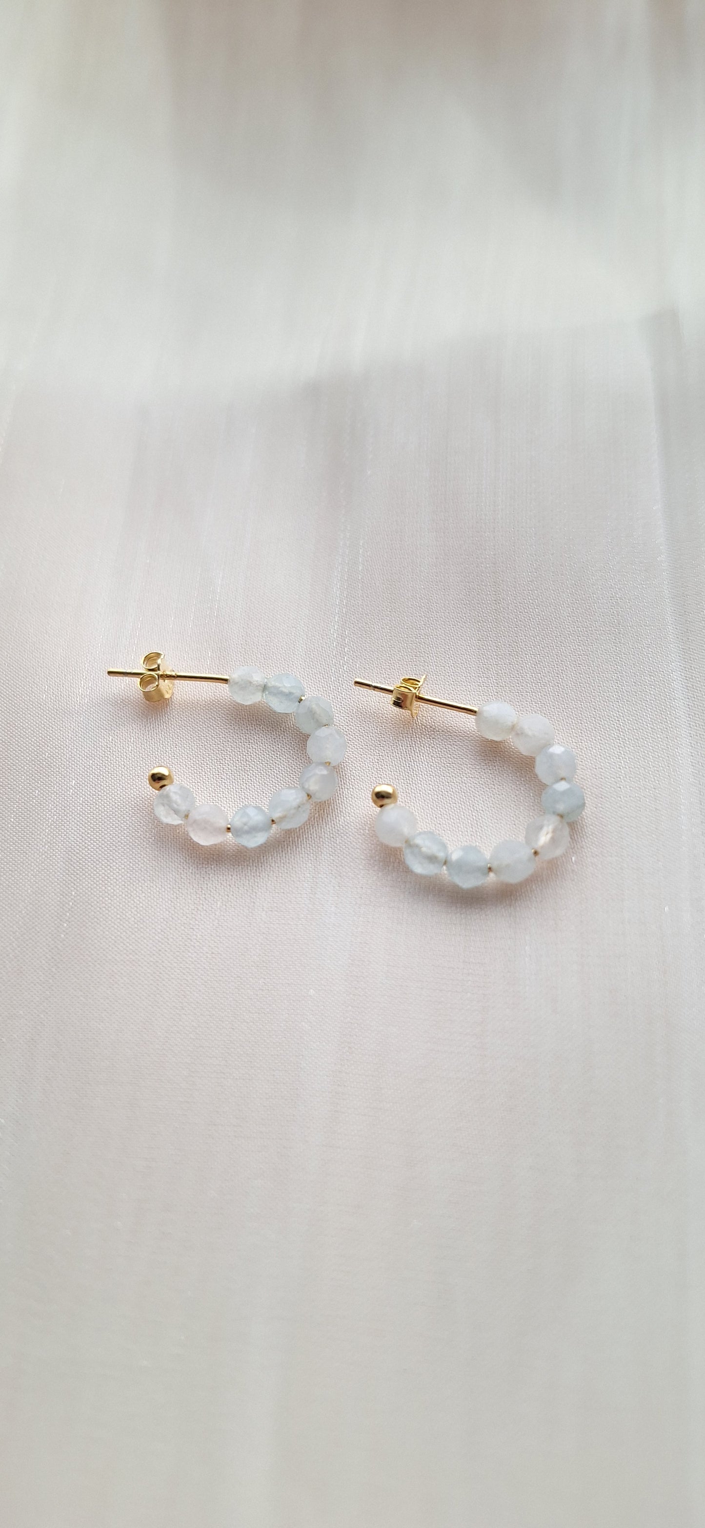 Labradorite Stud Earrings