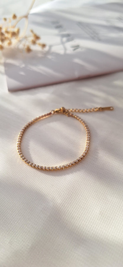 Crystal Tennis Bracelet