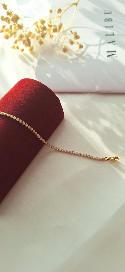 Crystal Tennis Bracelet
