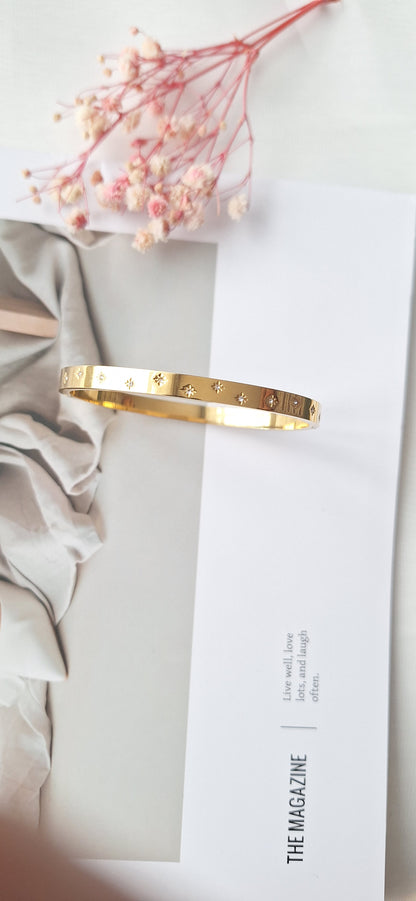 Star Cuff Bangle