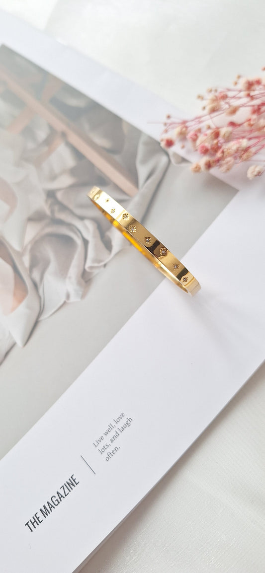 Star Cuff Bangle