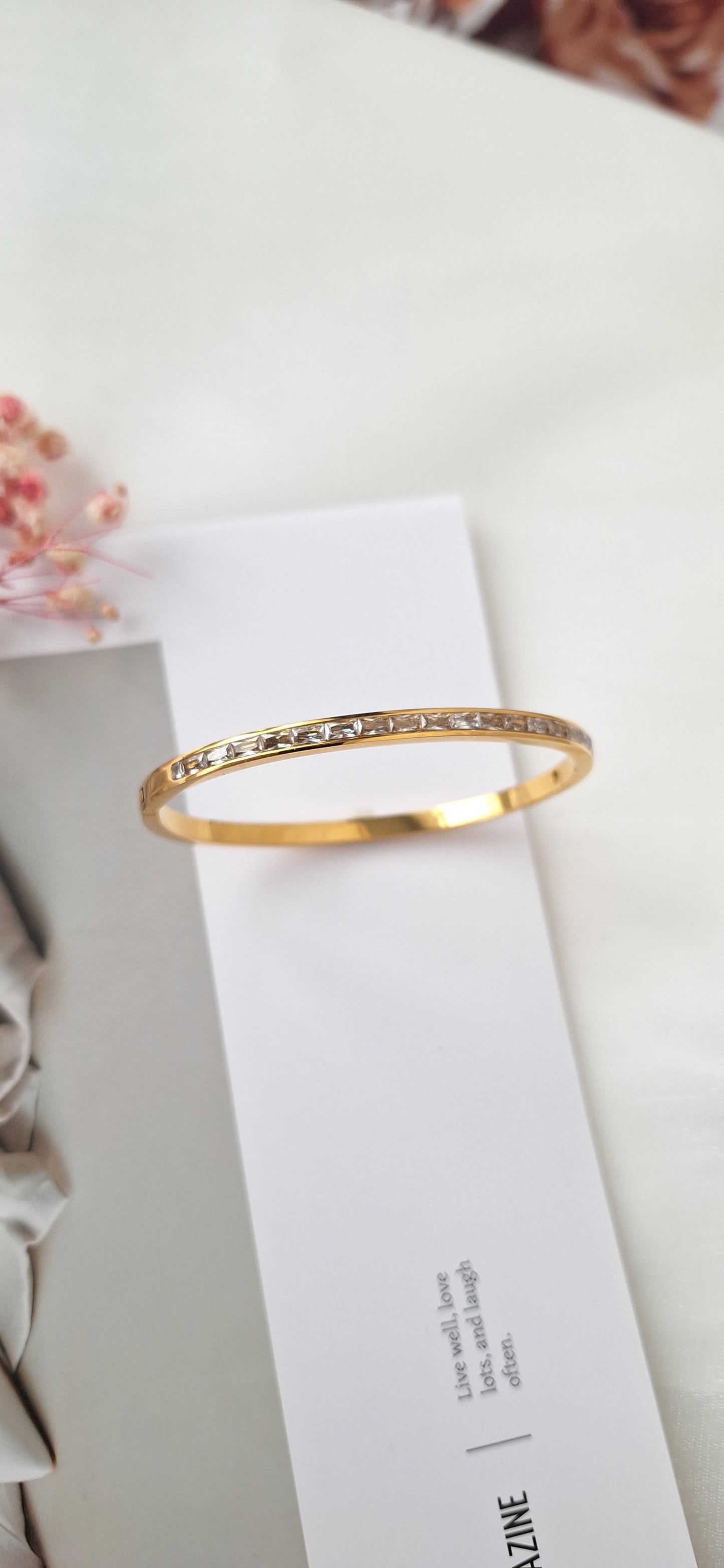 Crystal Cuff Bangle